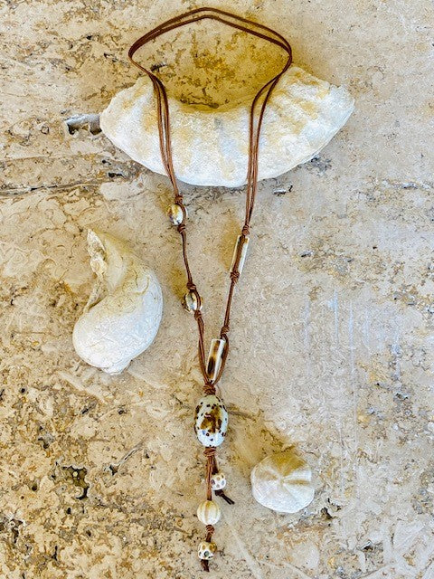 Acacia Long Silhouette Necklace